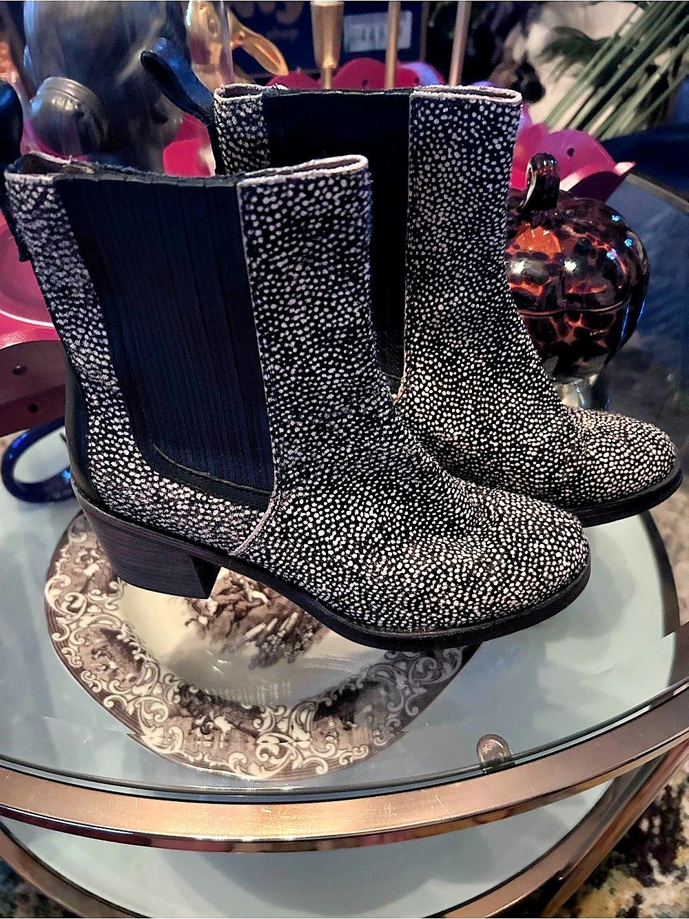 UGG Classic Short Printed Bootie US 8